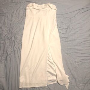 White LuLu Bow dress.